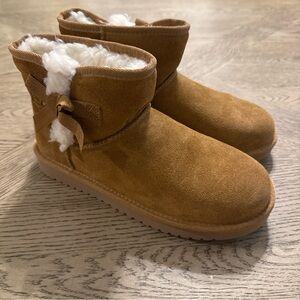 Koolaburra By Ugg174 Victoria Mini Womens Boot Chestnut 7